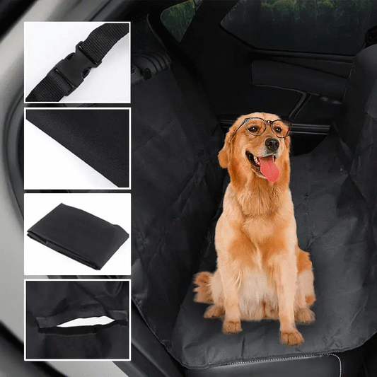 Funda de asiento de coche para perros, tela Oxford, impermeable y resistente a los arañazos, de tela catiónica